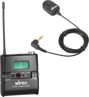 Immagine prodotto di Trasmettitore tascabile Mipro ACT-32TC con interruttore mute MJ-70