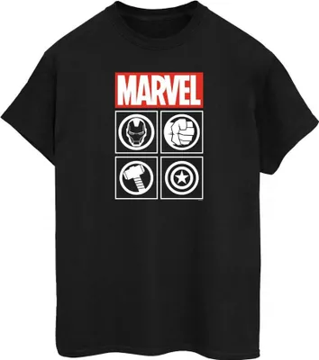 Produktbild von Avengers - T-Shirt für Herren BI369 (S) (Schwarz)