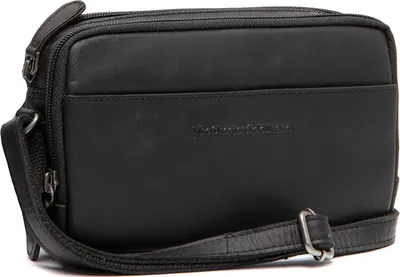 Zdjęcie produktu dla Skórzana torba na ramię Ellon Crossbody Bag marki Chesterfield w kolorze czarnym