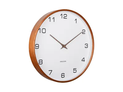 Produktbild von Karlsson - Wanduhr Acento - Weiß - Ø40cm