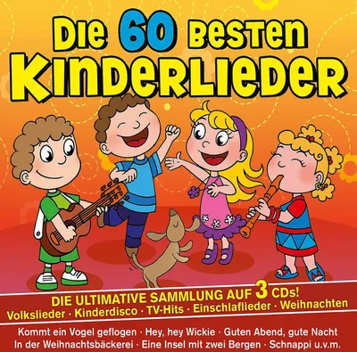 Produktbild von Familie Sonntag-Die 60 Besten Kinderlieder