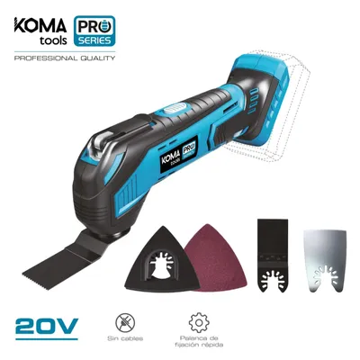 Image de Multitool 20v Koma Pro Polyvalence Sans Fil 20v - Koma Tools