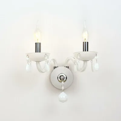 Zdjęcie produktu dla Kinkiet ACA Lighting Crystal BLK82042WWC