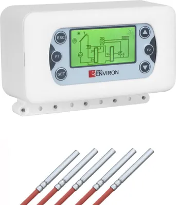 Produktbild von TSol500 Platinum Solar Temperatur-Differenzregler – 27 Anlageschemen – 5x PT1000