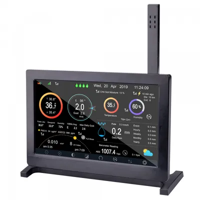 Produktbild von froggit Erweiterungs - (Ersatz-) Displayeinheit HP2000