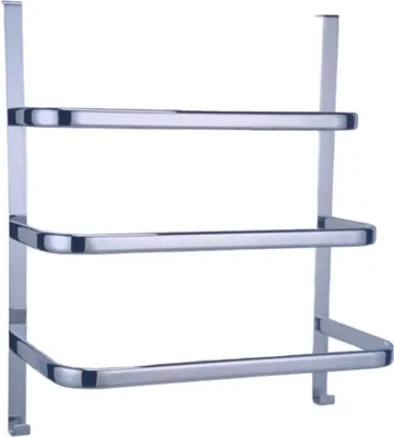 Produktbild von Handtuchhalter für Türen 56x25x49cm 3 Streben verchromt