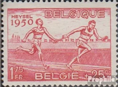Produktbild von Briefmarken Belgien 1950 Mi 869 mit Falz Sport