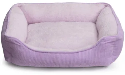 Produktbild von Katzenbett Kleines Hundebett Haustierbett Lila 50x45x15cm