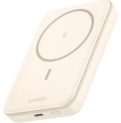Zdjęcie produktu dla Ugreen 25208, 10000 mAh, Power Delivery 3.0, Bezprzewodowe ładowanie, Beżowy