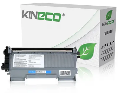 Produktbild von Kineco Toner kompatibel für Brother TN2010 TN-2010 für Brother DCP-7055 W, DCP-7057, HL-2130 R, HL-2132 R, HL-2135 W, Schwarz 3.000 Seiten