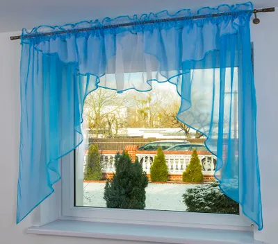 Obrázok produktu pre Záclony Parma, 350x150, modrá