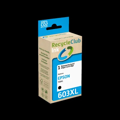 Produktbild von RecycleClub K20807RC, Hohe (XL-) Ausbeute, Schwarz, 12 ml, 1 Stück(e), 800 Seiten, Einzelpackung