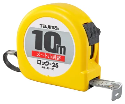 Immagine prodotto di Tajima Profi - Bandmaß HI LOCK Länge 10 m Breite 25 mm beschichtetes Stahl-Band
