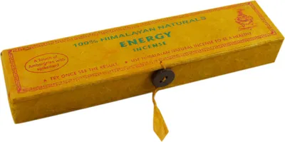 Produktbild von Himalayan Naturals Räucherstäbchen - Energy Incense, Gelb, 19,5*4,5*2,8 cm, Räucherstäbchen aus Tibet, Nepal