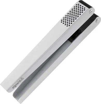 Obrázek produktu pro 2 v 1 lis na česnek a kráječ – praktický nástroj na lisování a krájení česneku, vyrobený z kovu – 50 cm – 443 19 02