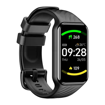 Image de Montre connectée R10 – Écran tactile de 1,47 pouce, BLE 5.2, batterie de 300 mAh, recharge magnétique, montre de sport avec grand écran et longue autonomie