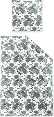 Produktbild von Irisette Seersucker Bettwäsche-Garnitur Easy-HK 8618 Farbe salbei Größe 140x200+70x90