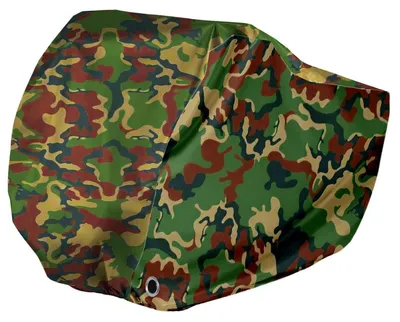 Produktbild von Fahrradabdeckung für 2-3 Fahrräder, Camouflage, wasserdicht, staubdicht, UV-beständig, mit Schlossloch