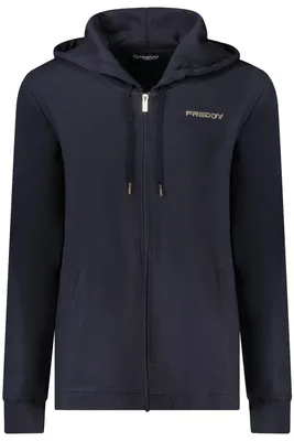 Imagen del producto de Sudadera Azul Con Cremallera Freddy Para Mujer
