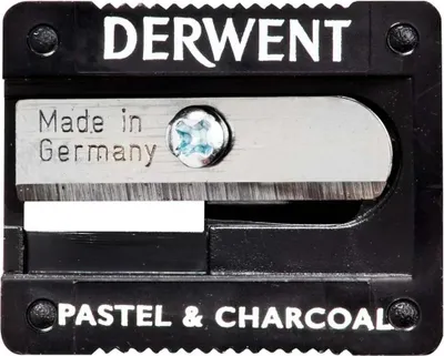 Produktbild von Derwent Pastell-und Kohlestiftspitzer Silber  Silber One Size