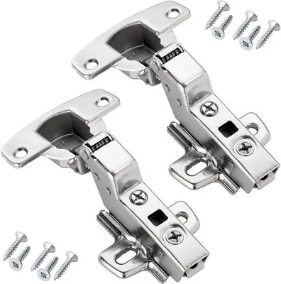 Produktbild von Möbelbeschläge mit Softclose, 110° Öffnungswinkel, 2er Set