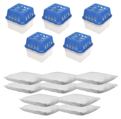 Produktbild von 5 Stk. Innenraum Raumentfeuchter Luftentfeuchter inkl 10xGranulat 400g