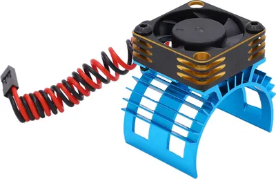 Obrázek produktu pro 36 mm kovový ventilátor chlazení motoru pro 1/12 1/10 RC auta 540 550 560 Upgrade Partsblue