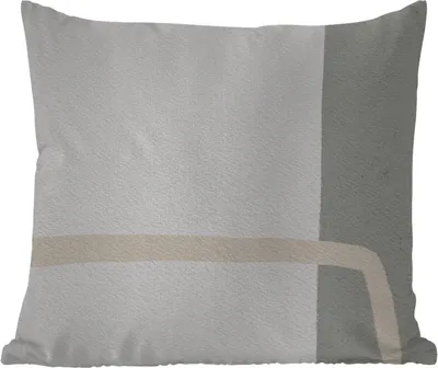 Produktbild von MuchoWow® Outdoor Kissen - Abstrakt - Minimalismus - Design - 50x50 cm - Wetterfest - Lounge Kissen - Komfortabel - Kissen mit Bild