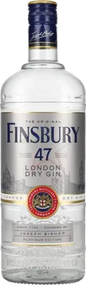 Produktbild von Finsbury PLATINUM London Dry Gin 47 % 1,00 lt.