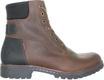 Produktbild von Elegante Badura Herren Öl Leder Braun Stiefel mit Reißverschluss 44