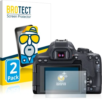 Produktbild von 2x BROTECT Schutzfolie für Canon EOS 850D Displayschutz Displayschutzfolie Folie Matt Entspiegelungsfolie