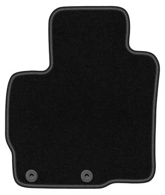 Immagine prodotto di Tappetino guidatore in moquette per Mitsubishi Outlander III 2012- (SUV) – 1 pezzo, nero, su misura – Wielganizator BASIC