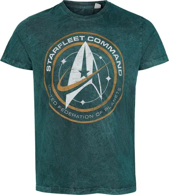 Produktbild von Star Trek T-Shirt Herren Star Fleet blau 4XL