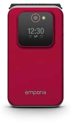 Produktbild von Emporia emporiaJOY-LTE, Klappgehäuse, Single SIM, 7,11 cm (2.8"), 2 MP, 1300 mAh, Rot