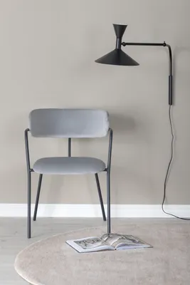 Produktbild von Venture Home Stuhl Arrow Grau 2er-Pack