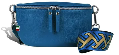 Produktbild von Florence Tasche Tragegurt passend blau mehrfarbig Leder Gürteltasche D2OTF807M