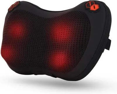 Produktbild von Massagekissen - Shiatsu-Massagekissen mit Wärme-Funktion - Drahtloses - Oplaadbares