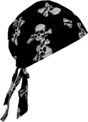 Produktbild von Bandana Cap Skull, Kopftuch mit Totenkopf, Bandana Headscarf with Skull, Pañuelo pañuelo Con Calaveras, Foulard Bandana Avec des crânes