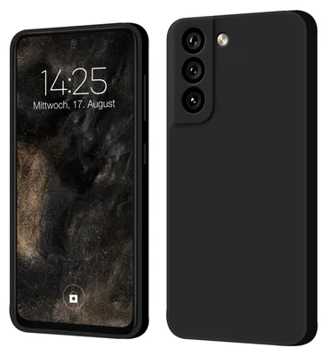 Produktbild von Hülle für Samsung Galaxy S22 Case Cover Bumper Smartphone Softgrip Schutzhülle Farbe: Schwarz