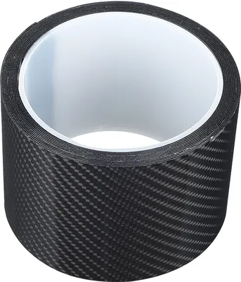Image de Film de protection en fibre de carbone, film vinyle autocollant en fibre de carbone, autocollant anti-rayures pour T���r, coffre, pare-chocs (#3)