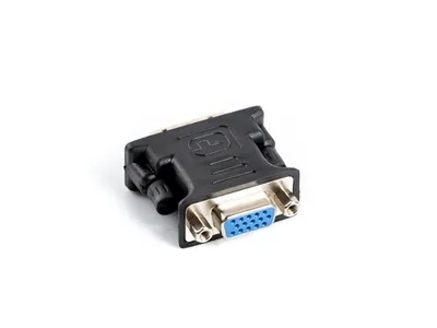 Obrázok produktu pre Lanberg AD-0012-BK, DVI-I, VGA (D-Sub), Čierna