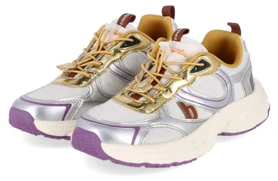 Produktbild von Bisgaard Mädchen Low Sneaker HAMILTON Silber Textil & Synthetik Größe: 29