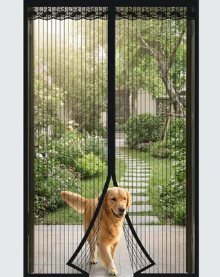 Produktbild von Insektenschutzvorhang Balkontür 90x200 cm, magnetisch, für Balkon