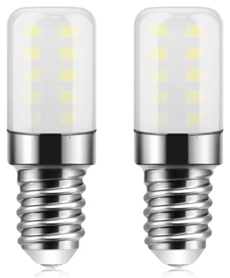 E14 LED-Kühlschranklampe 3W kaltweiß 6500K 300lm 2er-Pack