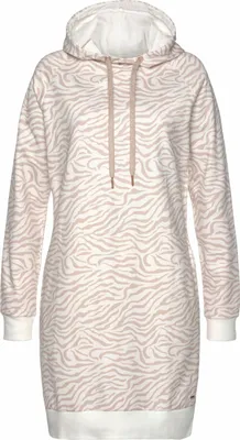 Produktbild von LASCANA Sweatkleid nougat-beige Größe 36/38