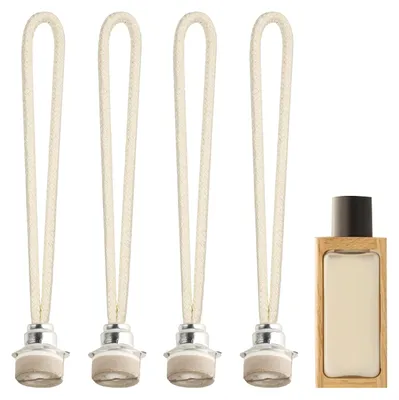 4er-Pack Duftlampendocht 18 mm, Ersatzdocht für Aromatherapie