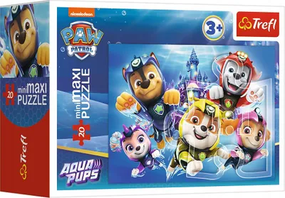 Produktbild von Puzzle 20 miniMAXI Paw Patrol 20 Teile 3+ Trefl 21147