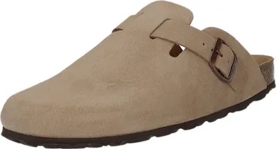 Produktbild von BOXX Damen-Clog mit Tieffußbett Beige, Farbe:beige/schlamm, EU Größe:39