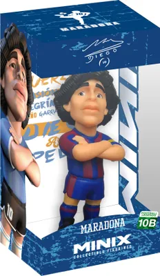 Obrázok produktu pre Figúrka Maradony, farby klubu Barcelona, výška 12 cm