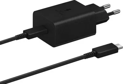 Zdjęcie produktu dla Ładowarka sieciowa Samsung 15W - Kabel USB-C/USB-C do transmisji danych - Czarny Samsung